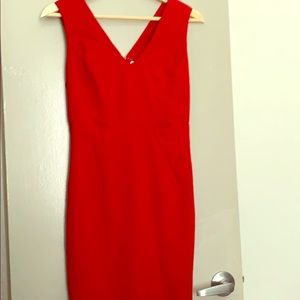 Bodycon formal red dress